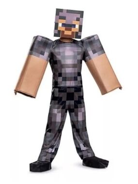 Disguise Minecraft Costume - Gray and Brown